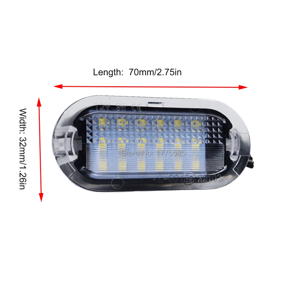 2x Beetle Bora Golf MK3 MK4 поло автомобиля светодиодная подсветка двери Добро пожаловать лампы 12 V для Volkswagen VW Sharan Vento Touran Skoda Octavia