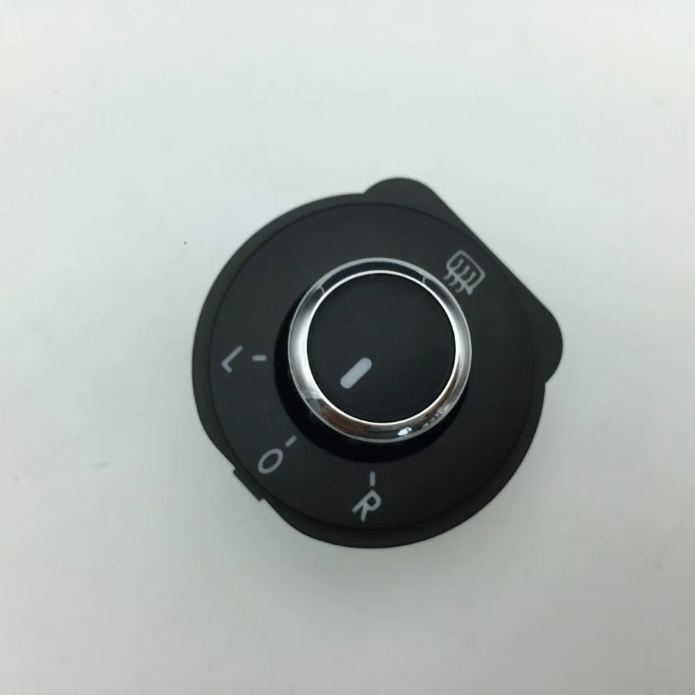 

for VW Polo Wing Mirror Adjustment Switch Exterior Rear Side RearView Mirror Adjust Knob Heating Function 6RD 959 565 B