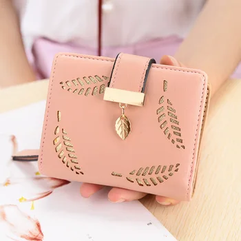 

052218 new hot lady small short zipper wallet