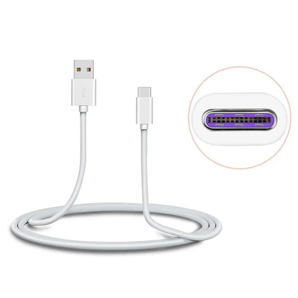 Быстрая зарядка 5 в 5A USB-C к USB 2,0 кабель для передачи данных для планшетов и телефонов huawei Коврики 9