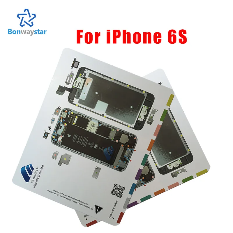 Профессиональный Магнитный винтовой коврик для Apple iPhone 6 6s plus 7 8 X Ремонтный