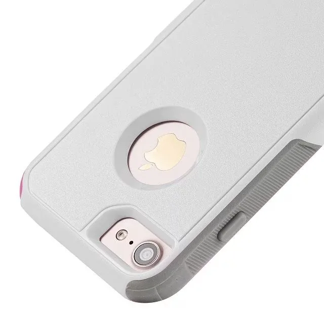 DHL,, 2 в 1, гибридный ПК+ ТПУ, чехол для iphone 7 4,7, iphone 7 plus 5,5, Жесткий Чехол для iphone 7 iphone 7 plus 100 шт./партия