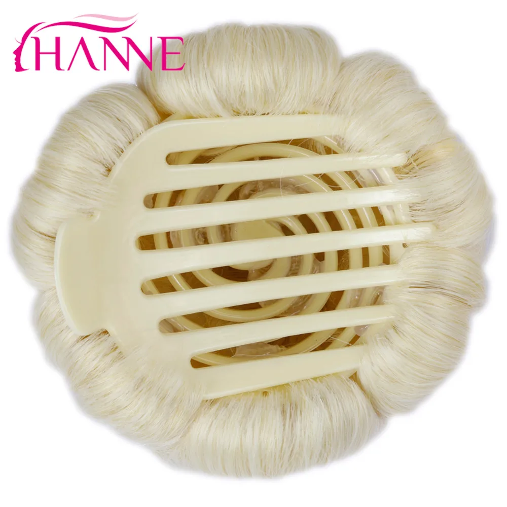 Hanne Chignon Ponytail Bun Donut Trees Clip In Women'S Hairpiece Hair Extensions Black/Brown Synthetic High Temperature Fiber 7 Hanne Chignon Ponytail Bun Donut Trees Clip In Women'S Hairpiece Hair Extensions Black/Brown Synthetic High Temperature Fiber