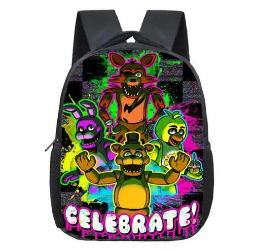 Zaino Five Nights At Freddy's FNAF Chica Bonnie Zaino Borsa Scuola Laptop - Foto 11
