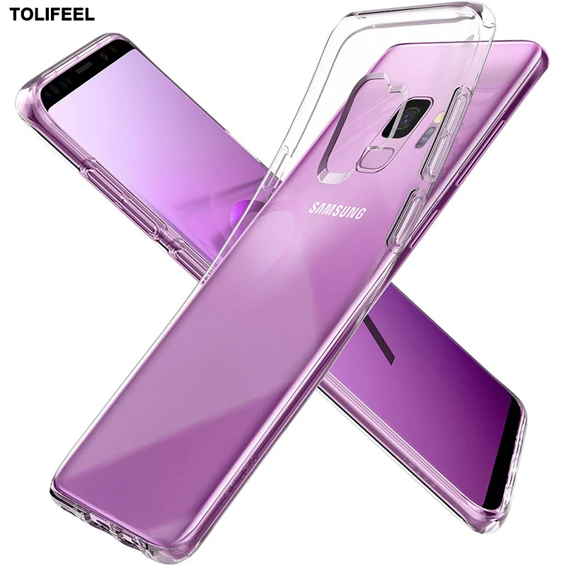 

Case For Samsung Galaxy S9 S8 S7 S6 TPU Silicone Durable Clear Soft Case For Samsung S9 Plus S8Plus S7 Edge Note 9 8 Back Cover