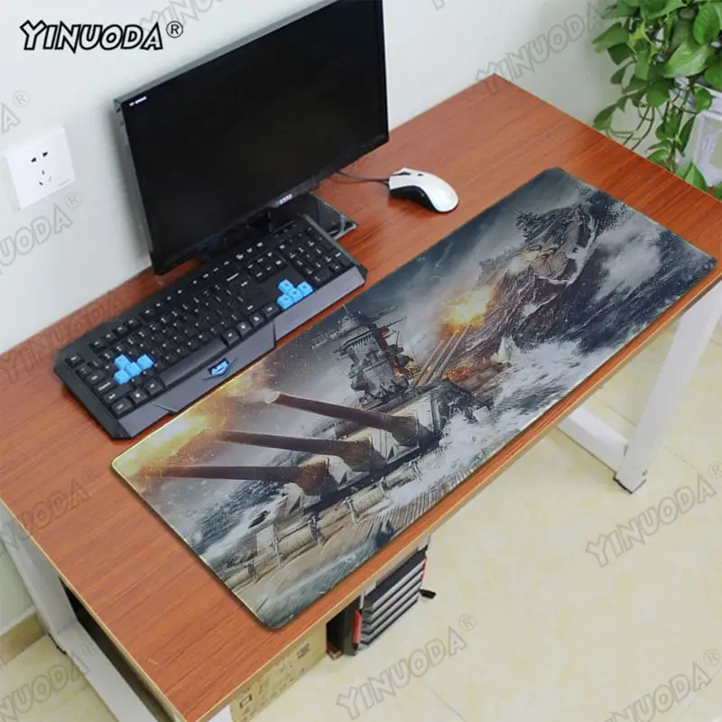 Игровой коврик Yinuoda World of warship для настольного ноутбука игровой мыши игровые