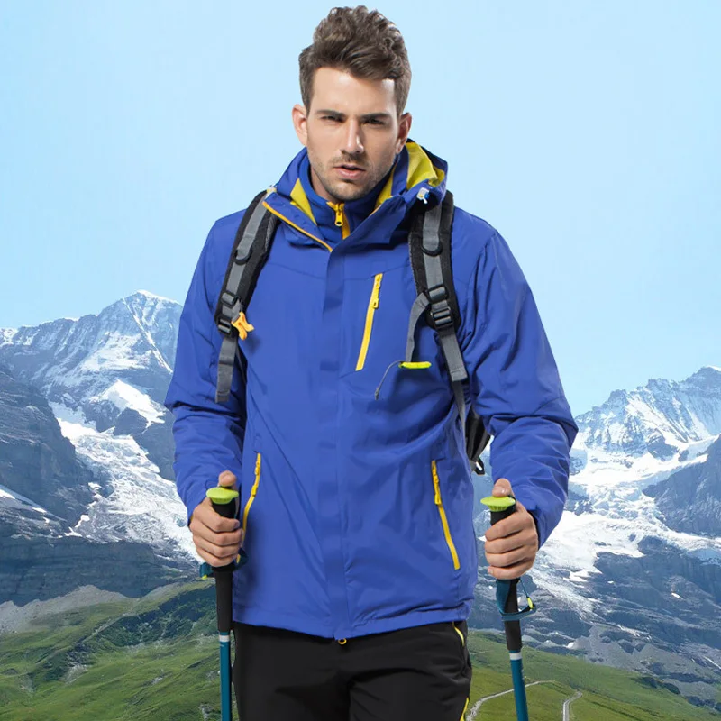 

THE ARCTIC LIGHT Warm Winter Outdoor Rain Ski Jacket Men Windproof Waterproof Mountaineering Climbing Camping Hiking Coat