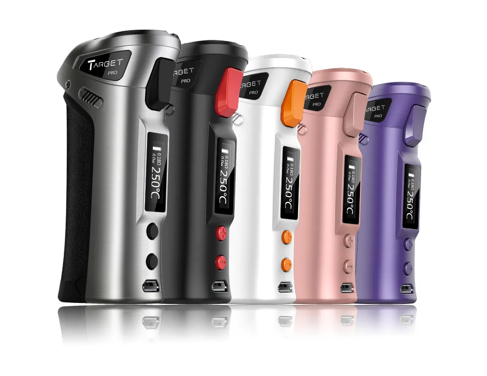 

Original Vaporesso Vape TARGET Pro Mod Electronic Ciggrette 75W With 510 Thread Capacity TC Box Mod