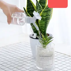 2In1 комнатное растение Портативный спринклерной сопла для Цветок поилки Пластик бутылки полива дождеванием бытовой увлажнитель для