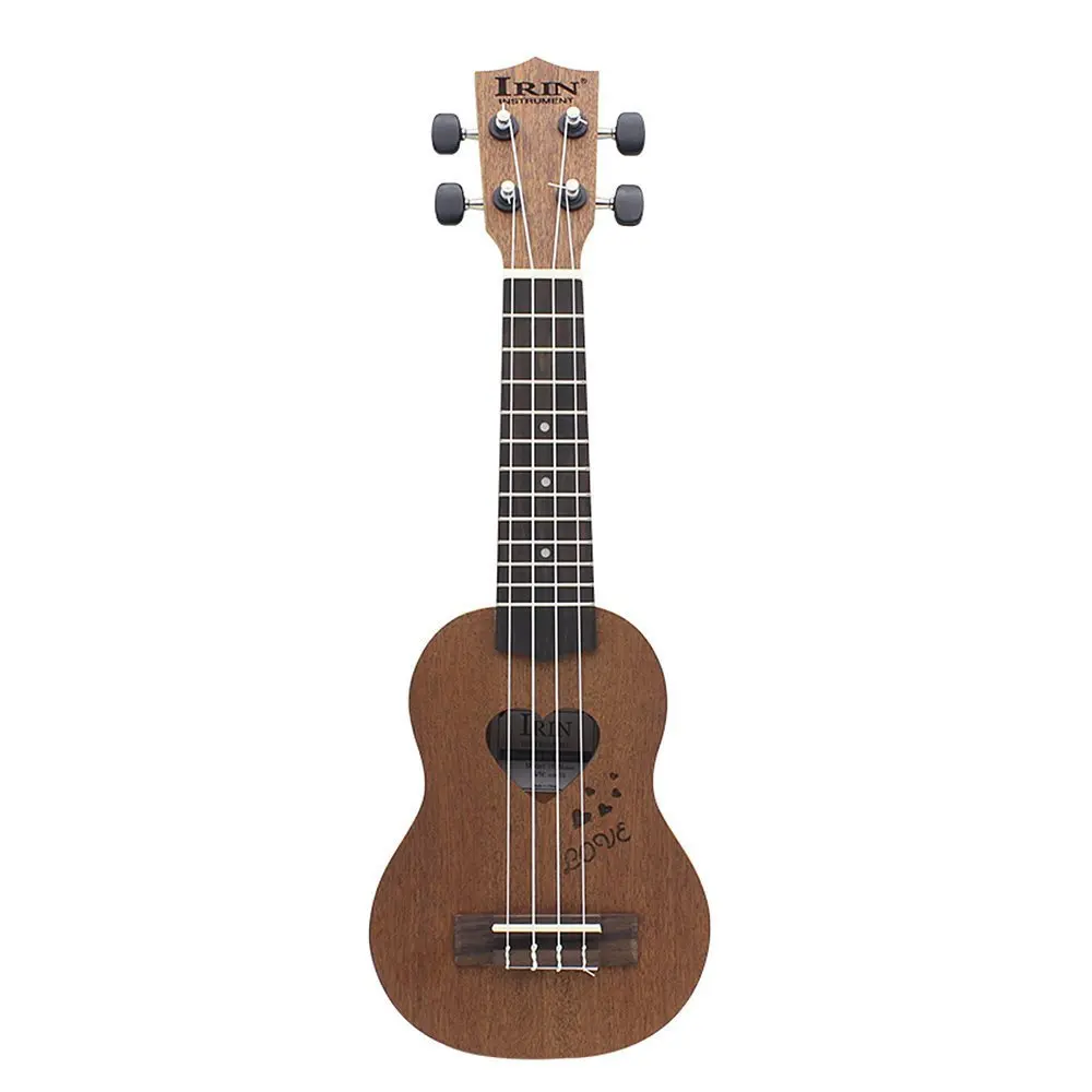 

Good Deal 17" Mini Ukelele Ukulele Spruce/Sapele Top Rosewood Fretboard Stringed Instrument 4 Strings with Gig Bag (2)