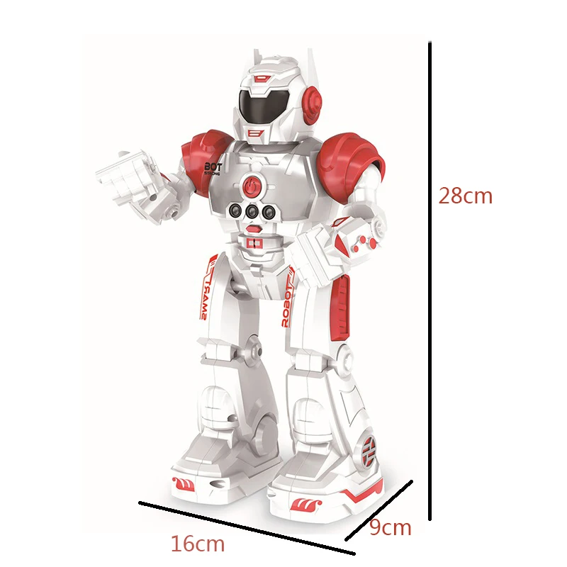 Горячая программируемый защитник Интеллектуальный Радиоуправляемый пульт дистанционного управления высокотехнологичная игрушка танцующий робот для детей подарок на день рождения
