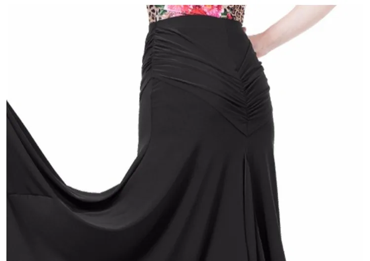 S-XL юбки для бальных танцев, современные юбки для танцев, расширенная юбка, бальное платье, юбки для фламенко