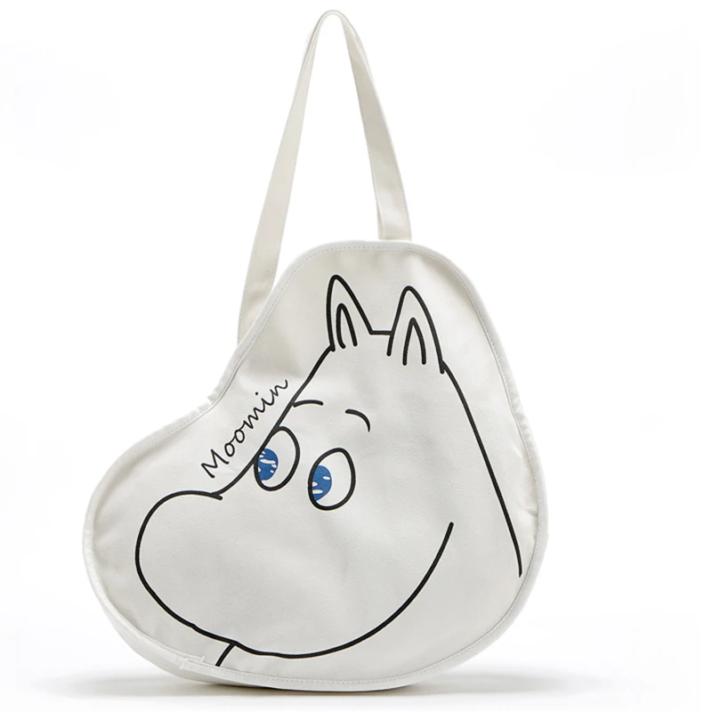 

Cute Canvas Tote Bag Casual Beach Handbag Eco Reusable Shopping Bag Foldable Sacola Cotton Shoulder Bag Women Torba na Zakupy