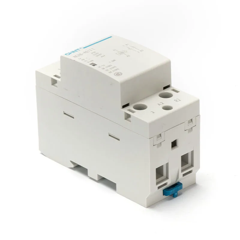Китайский 2P 40A AC контактор для дома NCH8 40/11 220 В направляющий тип один обычно