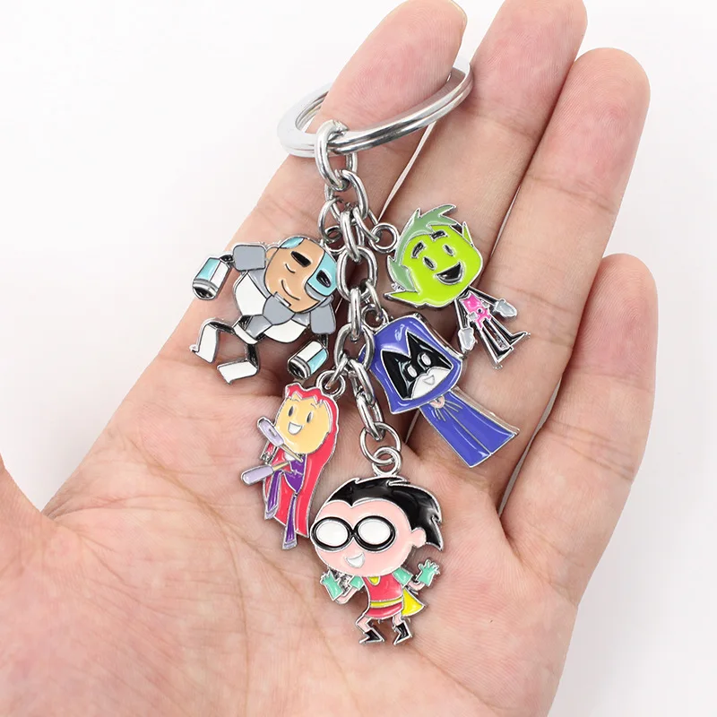 

New arrival 4cm keychain Metal Pendant Figure toy