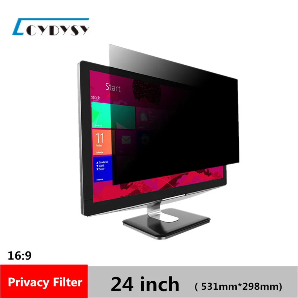 24 inch Privacy Filter LCD Screen Protective film for 16:9 Widescreen Computer 20 7/8