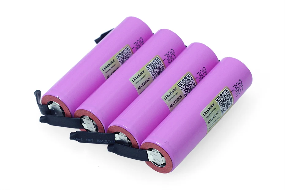 liitokala original bateria de lítio alimentado bateria recarregável ferramentas elétricas níquel diy