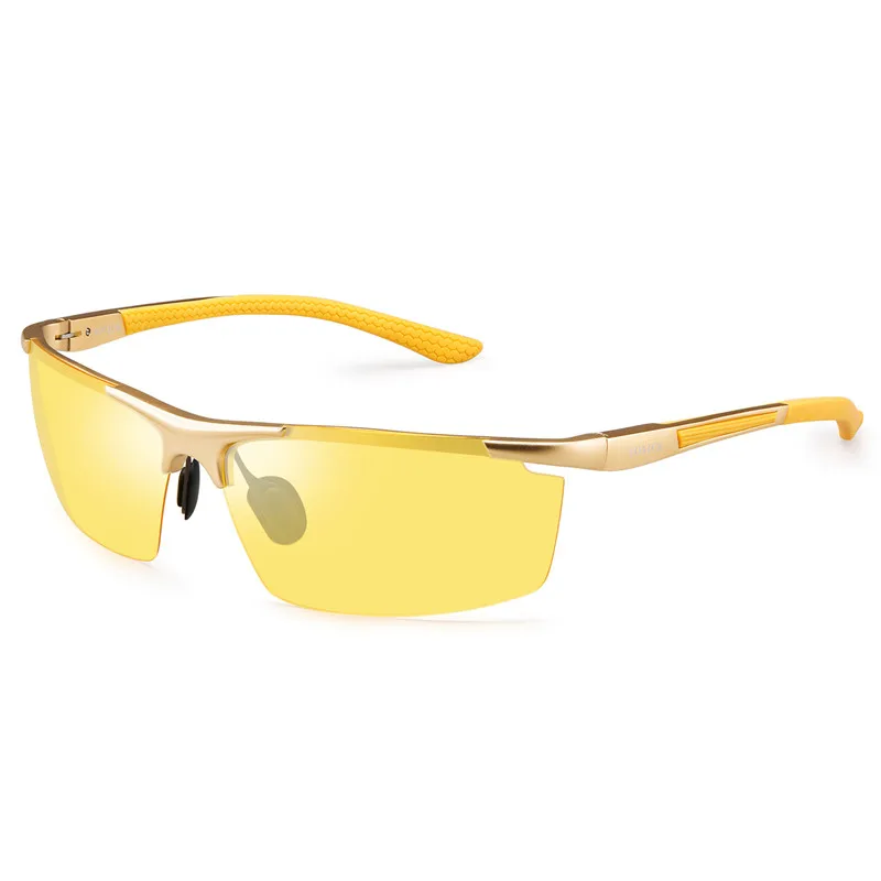 SOXICK бренд ночного видения вождения солнцезащитные очки желтые линзы классические Антибликовые Защитные спортивные поляризационные солнцезащитные очки