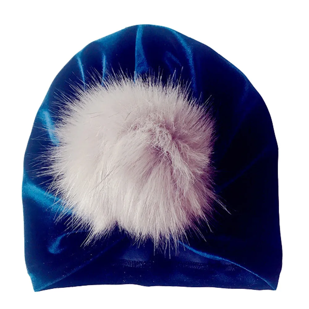 Winter Newborn Toddler Boy Girl Venonat Turban Beanie Hat Headwear Hat Soft T 