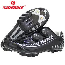 SIDEBIKE Carbon Fiber Mountain Bike Shoes For Bicycles Men Sport Racing Cycling Sneakers Zapatilla Mtb Hombre Sapatilha Ciclismo