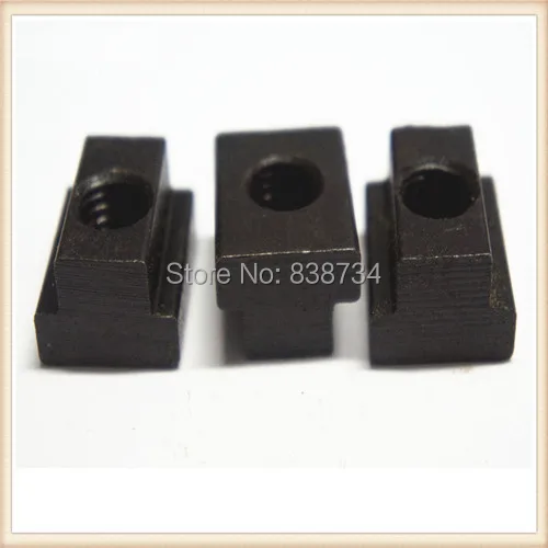 10pcs steel with black oxide steel m12 slide t slot nutt slot nutslot