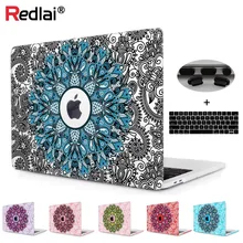 Чехол для нового Macbook Air 1" A1932 Pro 13 Touch bar Мандала с принтом пластиковый жесткий чехол Pro 13 15" retina Air 13 A1466 чехол для ноутбука