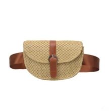 Woven Single Shoulder Diagonal Bag Fashion Mobile Wallet Designer Portable Diagonal Package 2019 Summer New Style Woven Single Shoulder Diagonal Bag Fashion Mobile Wallet Designer Portable Diagonal Package 2019 Summer New Style