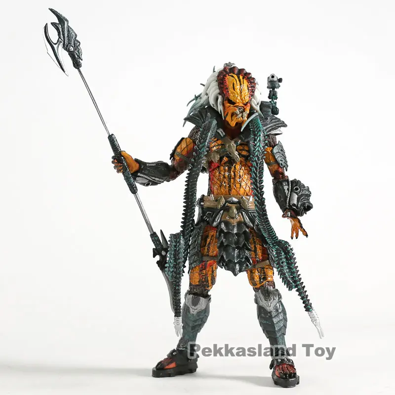 NECA Predator Scale Deluxe Clan Leader фигурка игрушки куклы Brinquedos figuals украшения коллекционные модели подарок