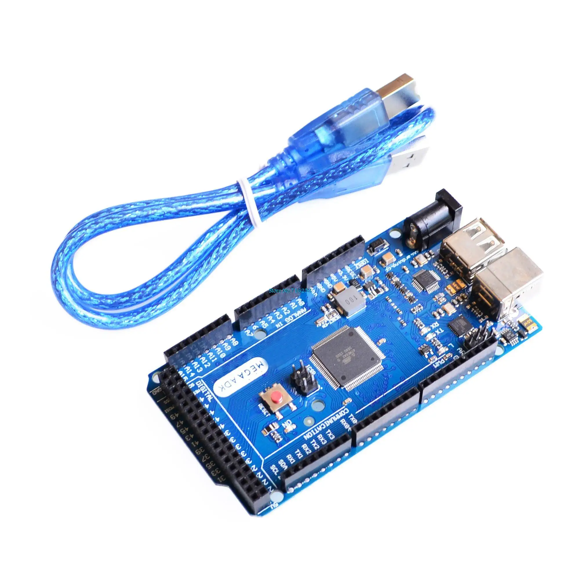 

1set=1pcs ADK Mega 2560 2012 ARM Version Main Control Board + 1pcs USB cable, Compatible with (Google ADK 2012) for