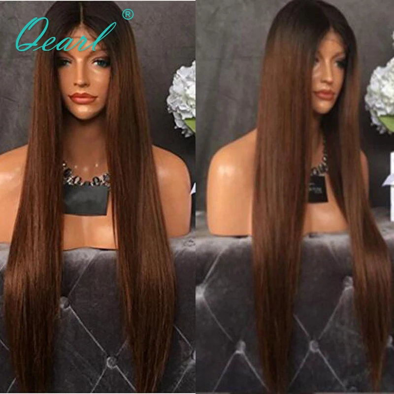 brown ombre lace wig