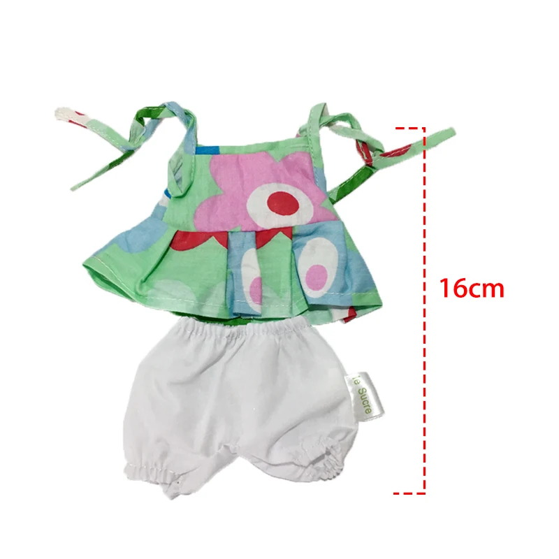 30cm Doll Clothes for Rabbits/Cats/Bears Plush Toys Dress Skirt Coat Clothes Accessories for 1/6 BJD Dolls Girls Kids Gifts 10