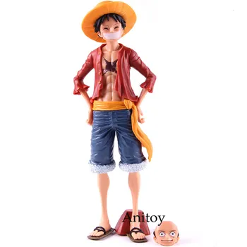 

One Piece Anime Monkey D Luffy Action Grandista ROS Figure Straw Hat Luffy PVC Collectible Model Toy
