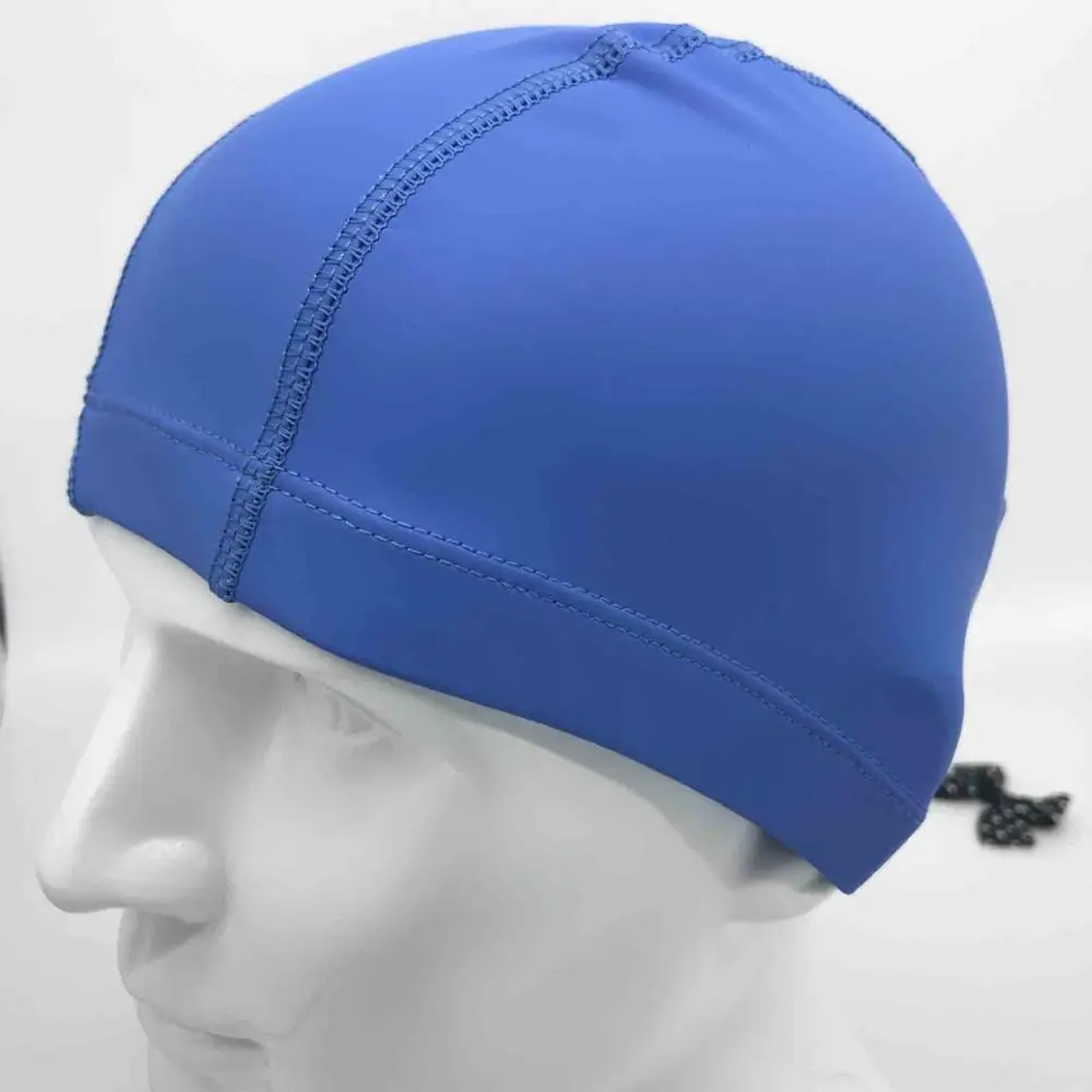 Adult Color 08 Adult Men and Women PU Coated Thickened Swimming Cap Children Boys And Girls Thickening High-Quality Swimming Caps AA573 - Цвет: Adult Color 08
