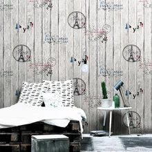 Retro Nostalgic Imitation Wood Grain Wallpaper Fashion Hairdressing Clothing Store Women's Hair Salon Wall Paper Retro Nostalgic Imitation Wood Grain Wallpaper Fashion Hairdressing Clothing Store Women's Hair Salon Wall Paper