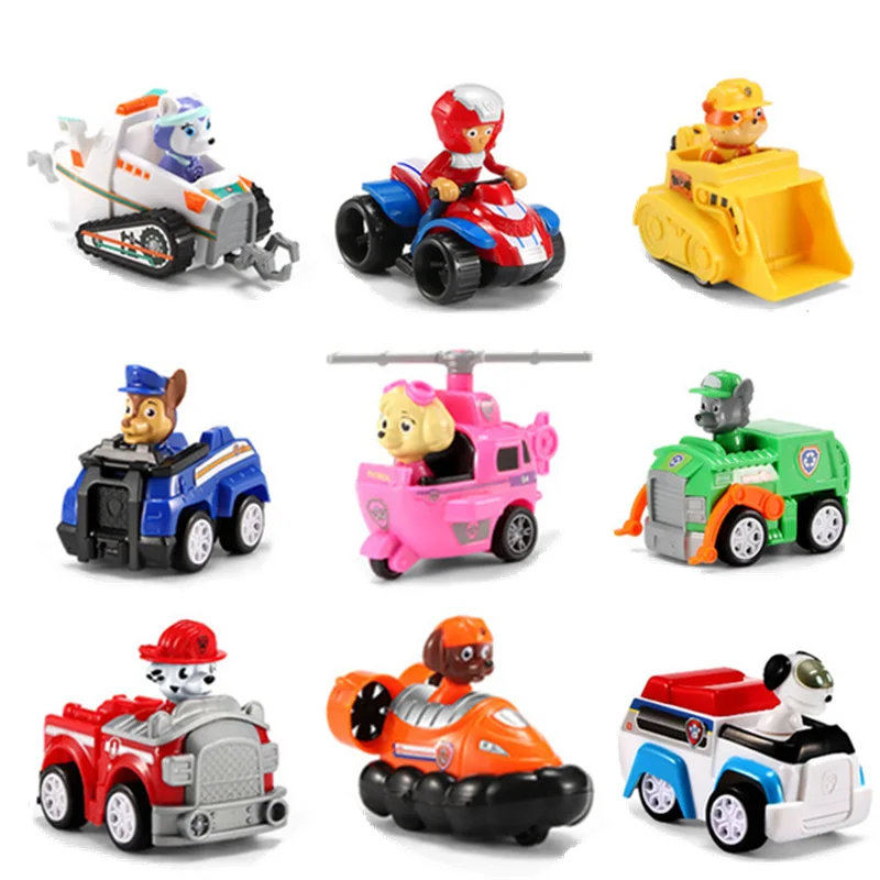 

Paw Patrol Dogs Puppy Patrol Cars Toy Patrulla Canina Toys Everest Action Anime Figures Model Toy Children Gift Toys For Boy