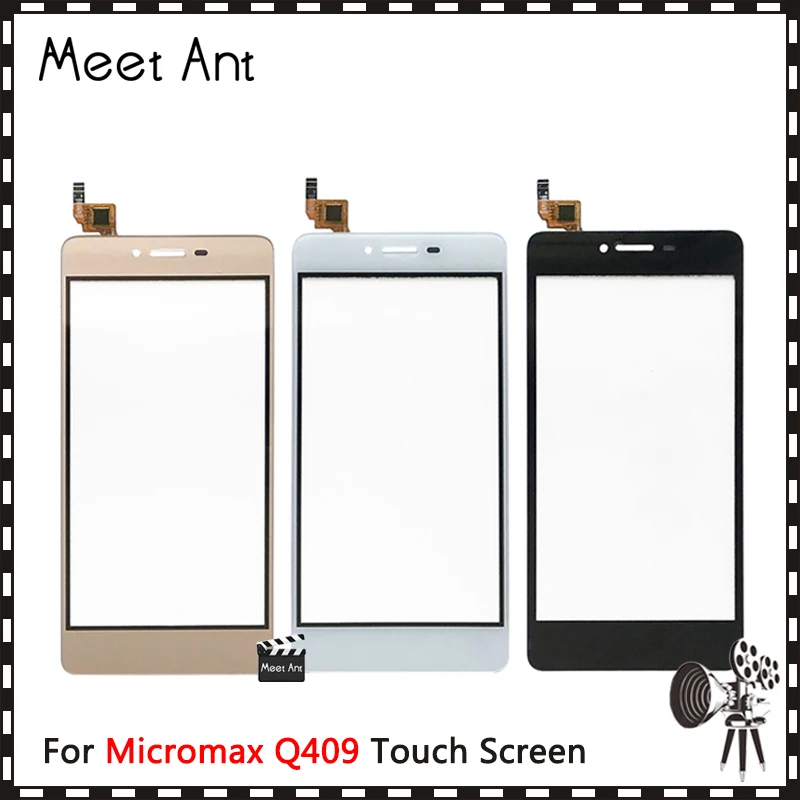 Замена высокого качества 5," для Micromax Q409 сенсорный экран дигитайзер сенсор внешняя стеклянная панель объектива