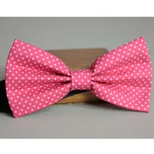 В розовый горошек галстук-бабочка для мужчин, точки галстук-бабочка, жениха галстук-бабочка