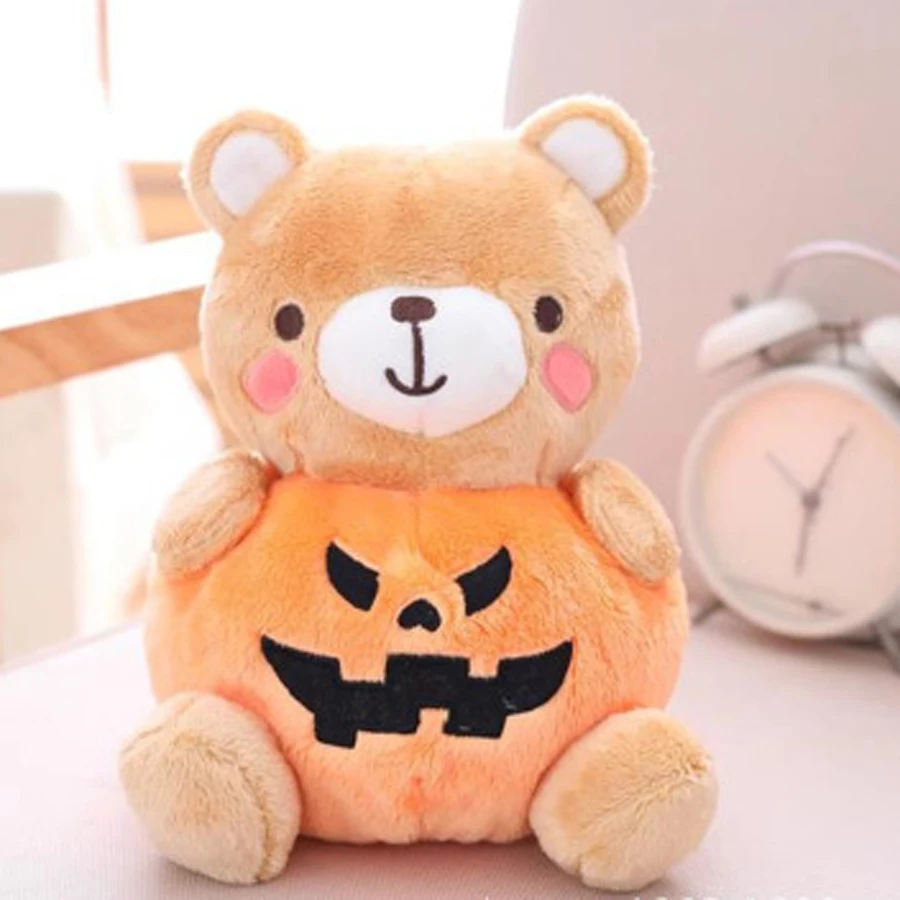 Plush Pumpkin Halloween Toy(3)