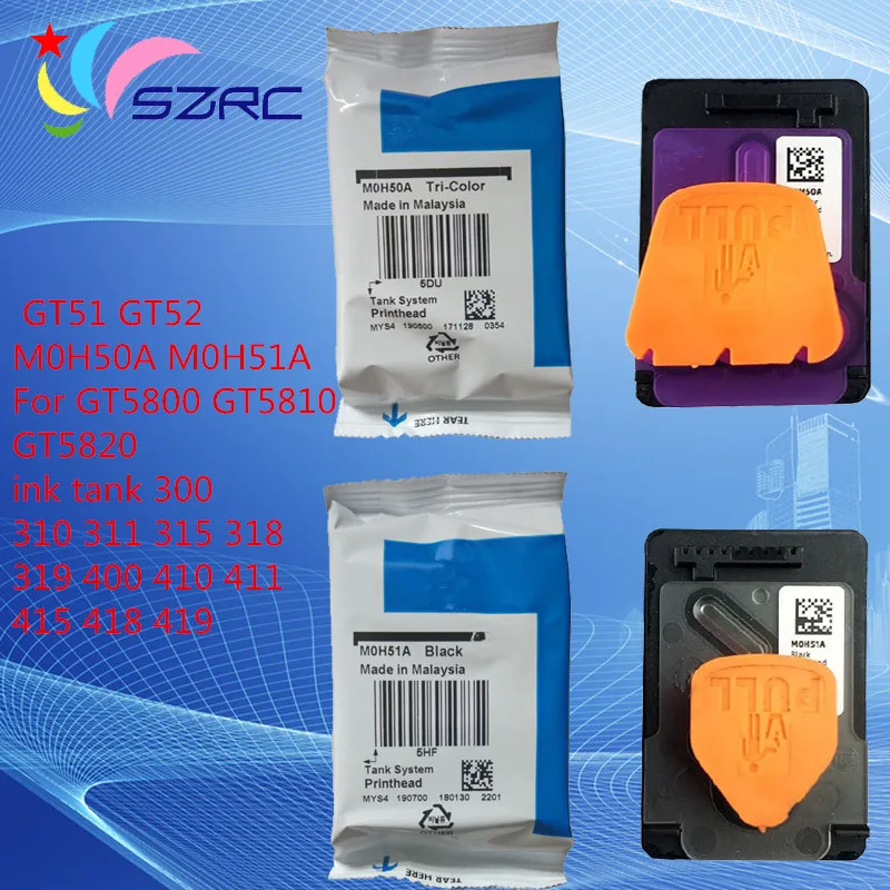 Asli Baru M0H50A M0H51A Printhead untuk HP GT5800 5810 5820 Ink Tank 300  310 311 315 318 319 400 410 411 415 418 419 Print Head|Onderdil Printer| -  AliExpress