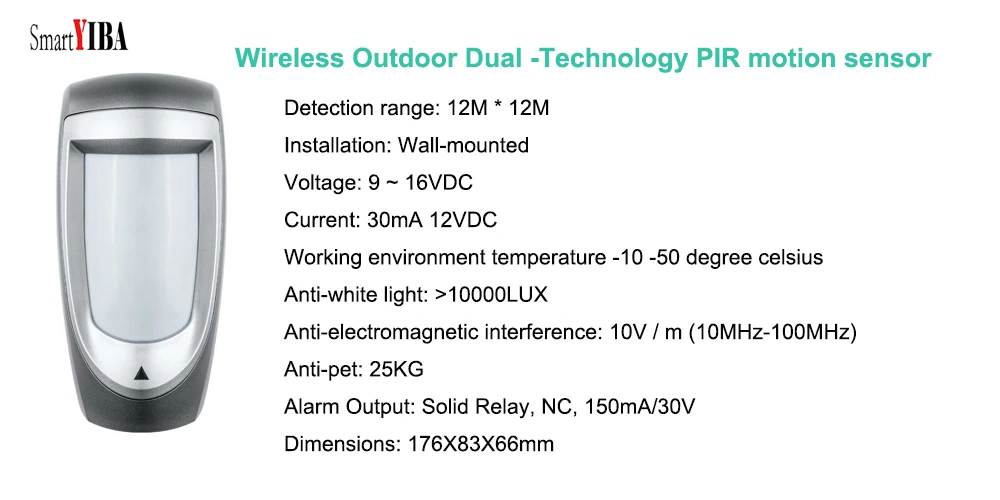 SmartYIBA беспроводная wifi 3g Сигнализация Аксессуары DIY комплект для домашней безопасности IOS Android приложение управление домашняя сигнализация+ 3g SIM GPRS SMS