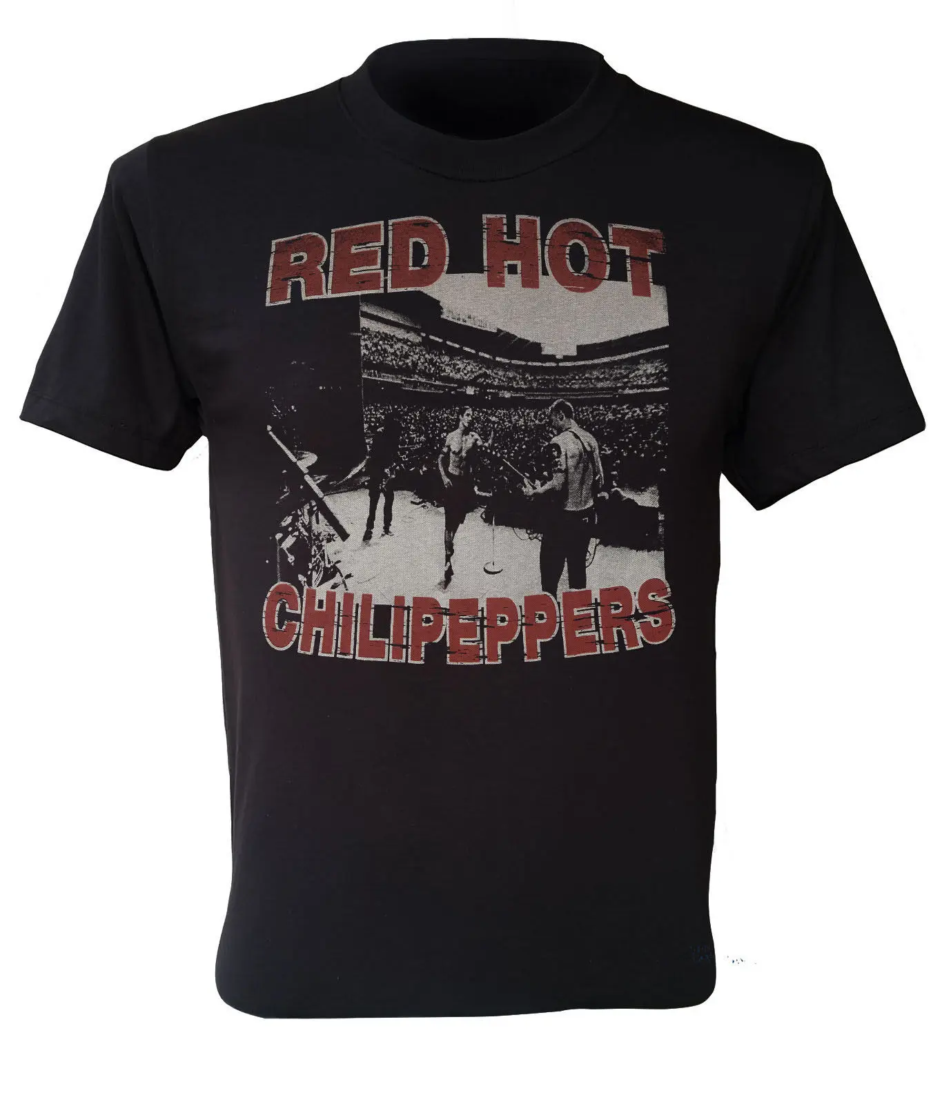 Продажа Red Hot Chili Peppers футболка концерт фото RHCP Funk рок ретро T Размеры S к 2XL Лето Повседневное человек T рубашка Хорошее качество Топ Футболка