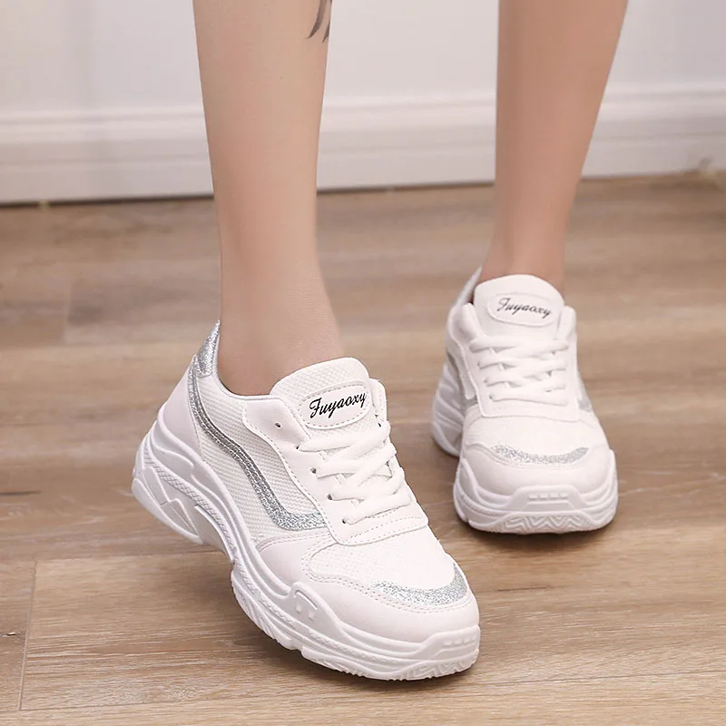 Baideng Black White Women Sneakers 2020 