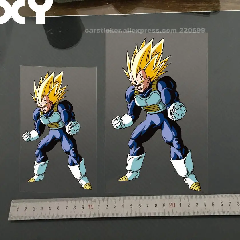 Cartoon Stickers for Car Funny Vinyl Motorcycle Stickers Dragon Ball Decals for Automobile Drop Shipping