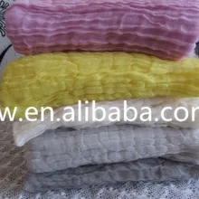 10 шт./лот 90 см x 180 см Класс 60 детские одеяла окрашенная Марля ткань, комплект одежды для новорожденного мальчика для пеленания девочек Одеяло корзина Слои реквизит для фотосессии