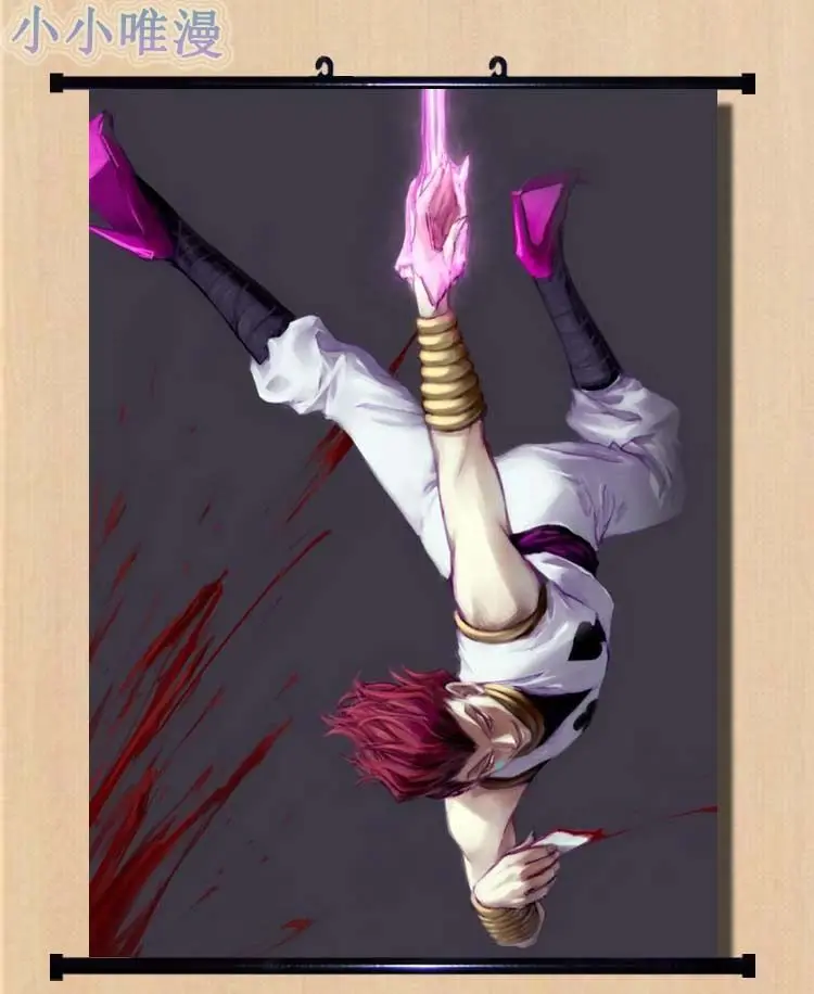 Домашний декор аниме постер стена прокрутка горячий HUNTERxHUNTER DXF Hisoka японский XX |