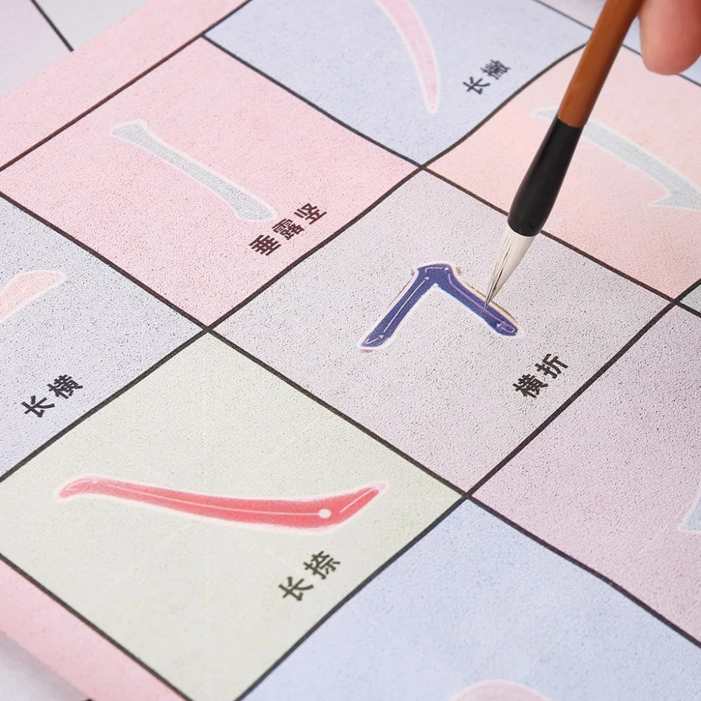 Многоразовые магия воды записи рисование на ткани Рисунок Кистью набор Китайский занятия каллиграфией обучение маленьких детей