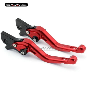 

For GILERA Runner 200 2003-2008, Runner 125 1997-2002 Red Motorcycle Billet Aluminum Adjustable Short Left Right Brake Levers