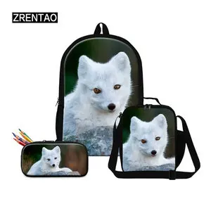 school back pack fox