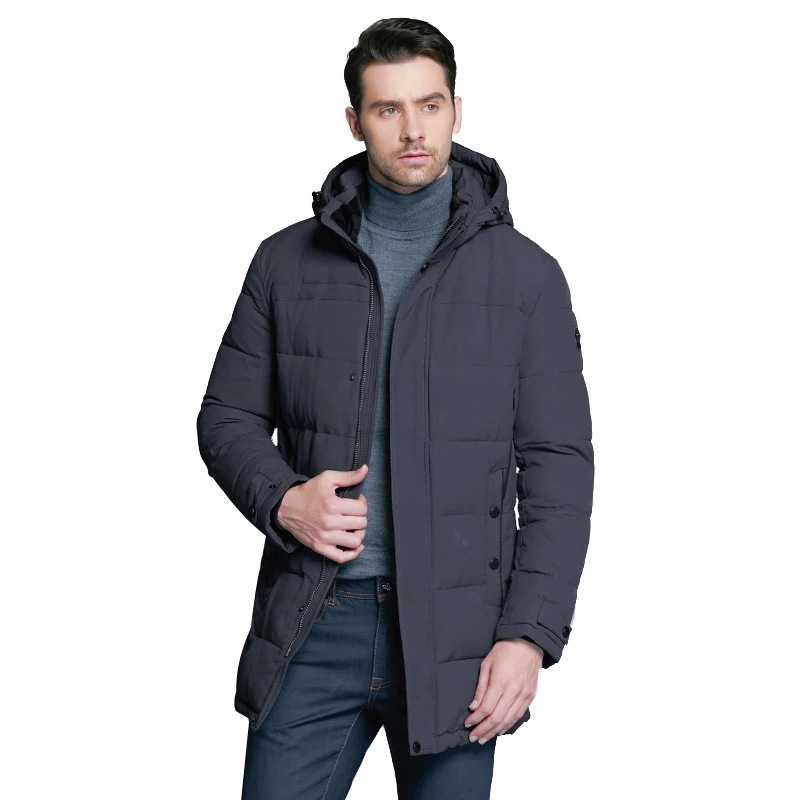 ICEbear 2018 Winter Mid-Long Men's Jacket Thickening Casual Cotton Jackets Winter Parka Men Brand Coat 17MD962D цена ICEbear 2018 Winter Mid-Long Men's Jacket Thickening Casual Cotton Jackets Winter Parka Men Brand Coat 17MD962D цены онлайн