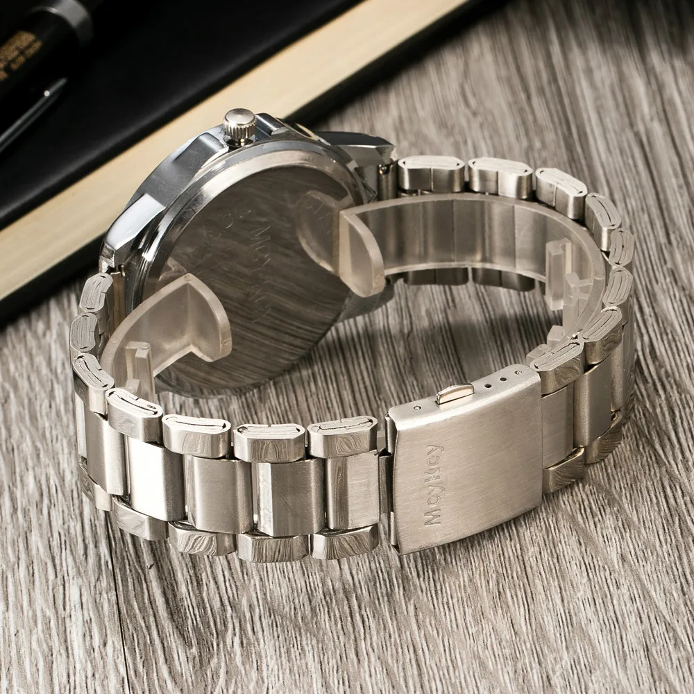 Лидер продаж 2016 лучший бренд класса люкс Полный stainlesssteel часы для мужчин бизнес повседневное военные кварцевые часы спортивные наручные reloj